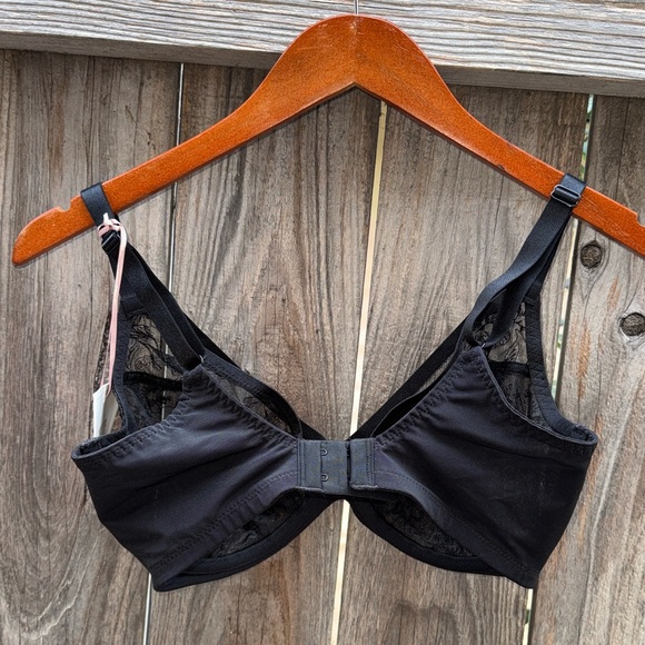 Panache Yasmin Plunge Bra Black Size 32FF - Picture 6 of 9